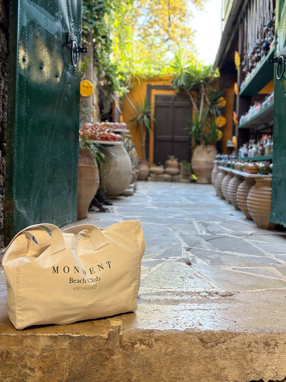 Beach Club Canvas Tote bag