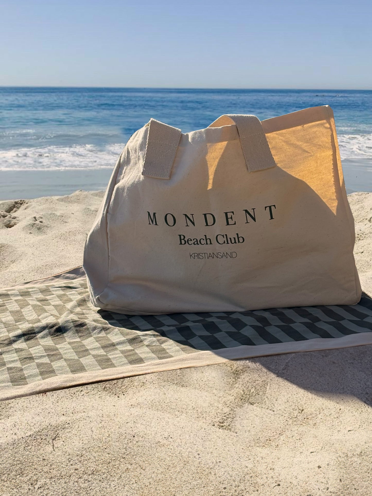 Beach Club Canvas Tote bag