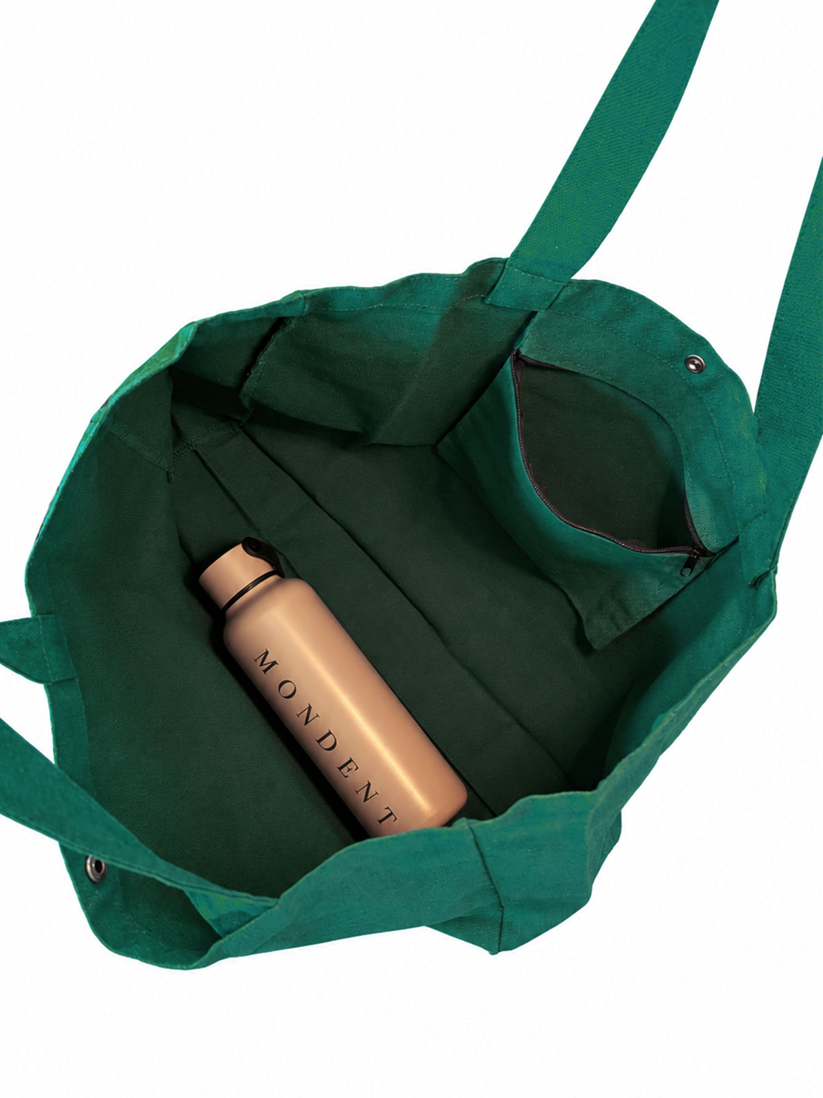 Beach Club Canvas Green Tote bag